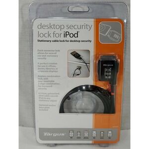 Targus Security Lock for iPOD Apple Desktop Keyless Combination 3 Digit